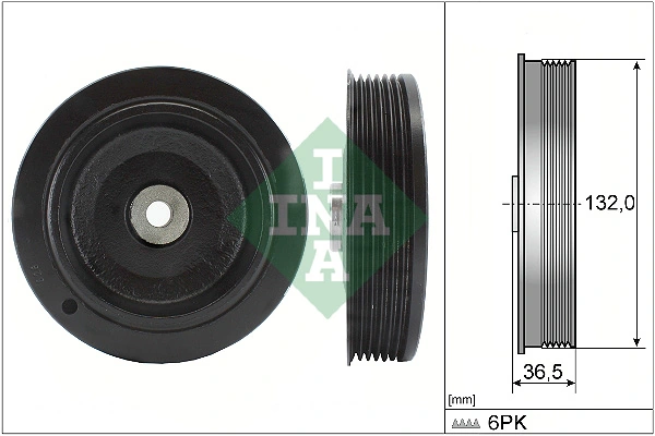 Belt Pulley, crankshaft